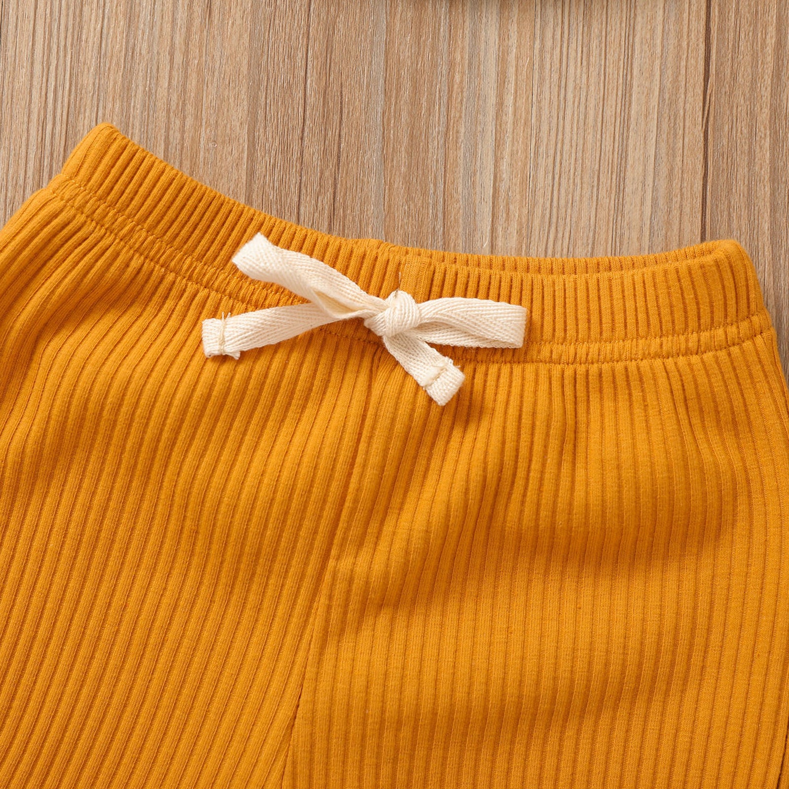 Summer Newborn Baby Cute Infant One Shoulder Solid Knit Sleeveless Vest Tops Shorts 2pcs